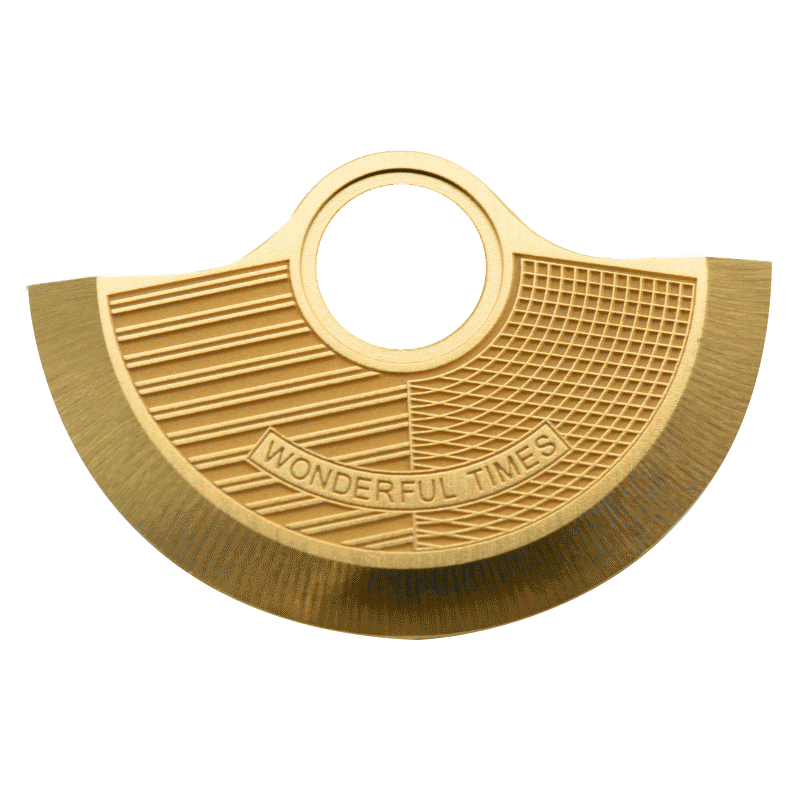 Animated customized watch movement rotor